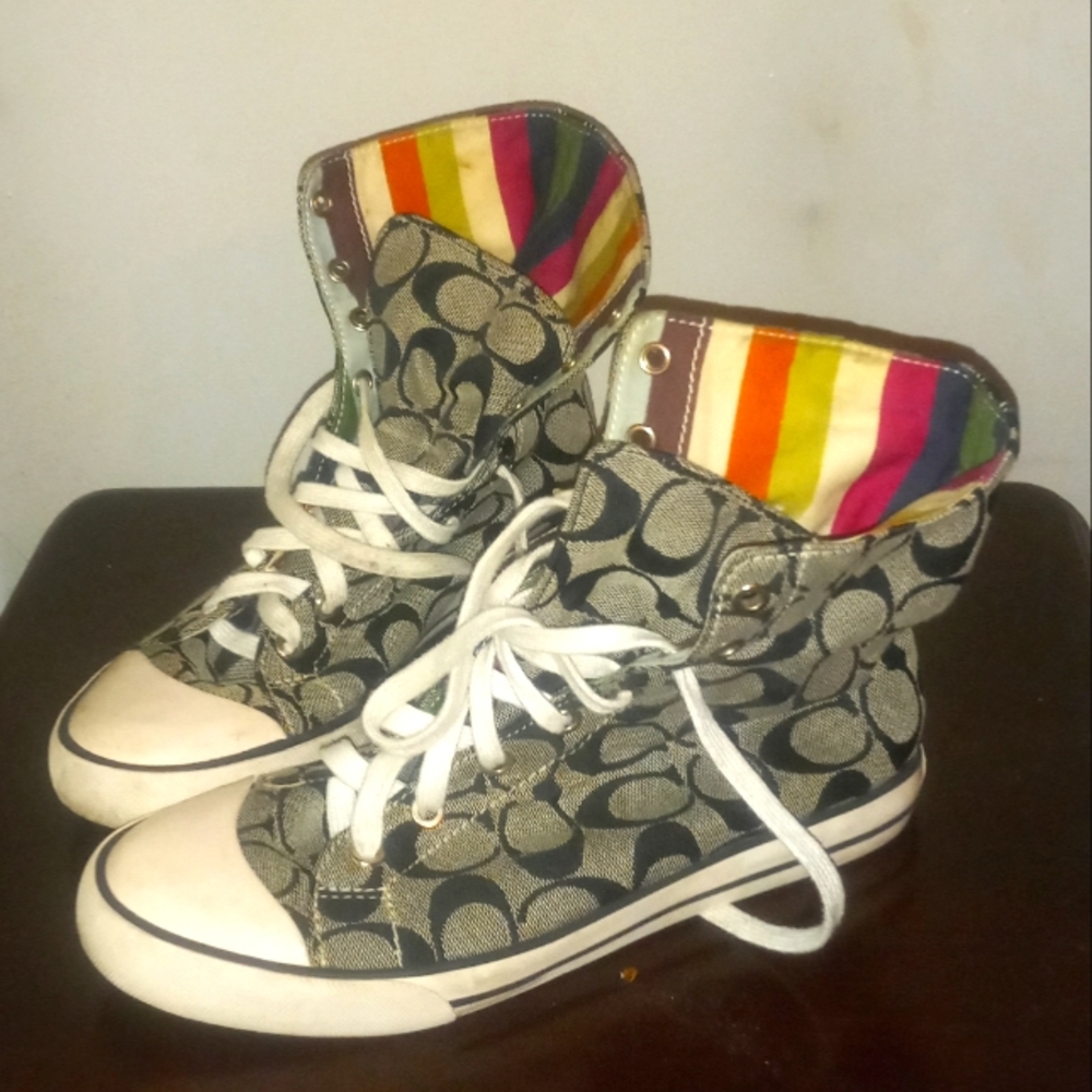 COACH Hightops Shoes.